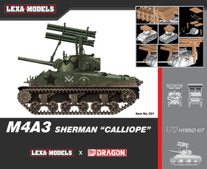 Dragon x Lexa: 1/72 M4A3 Sherman "Calliope"