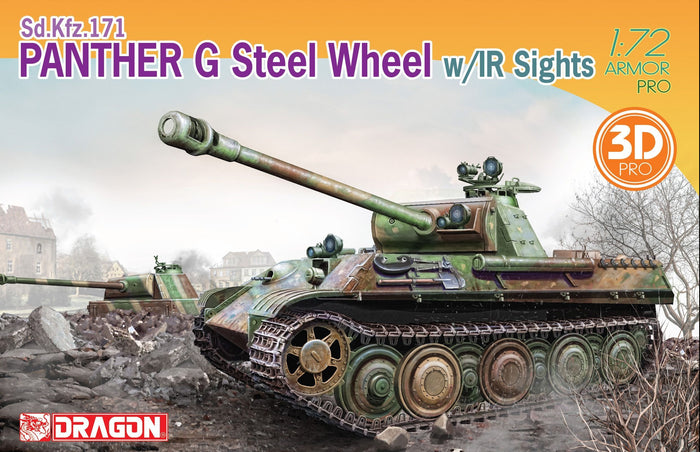1/72 Panther G Steel Wheel w/IR Sights