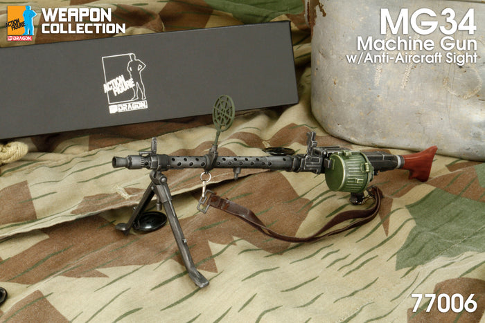 Dragon 1/6 Collection - MG34 Machine Gun Anti-Aircraft Sight w/Ammo Drum