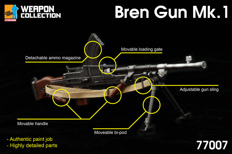 Dragon 1/6 Weapon Collection - Bren Gun MK.1 – Cyber Hobby