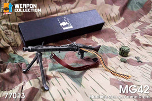 Dragon 1/6 Weapon Collection - MG 42 Machine Gun w/Ammo Drum