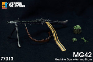 Dragon 1/6 Weapon Collection - MG 42 Machine Gun w/Ammo Drum