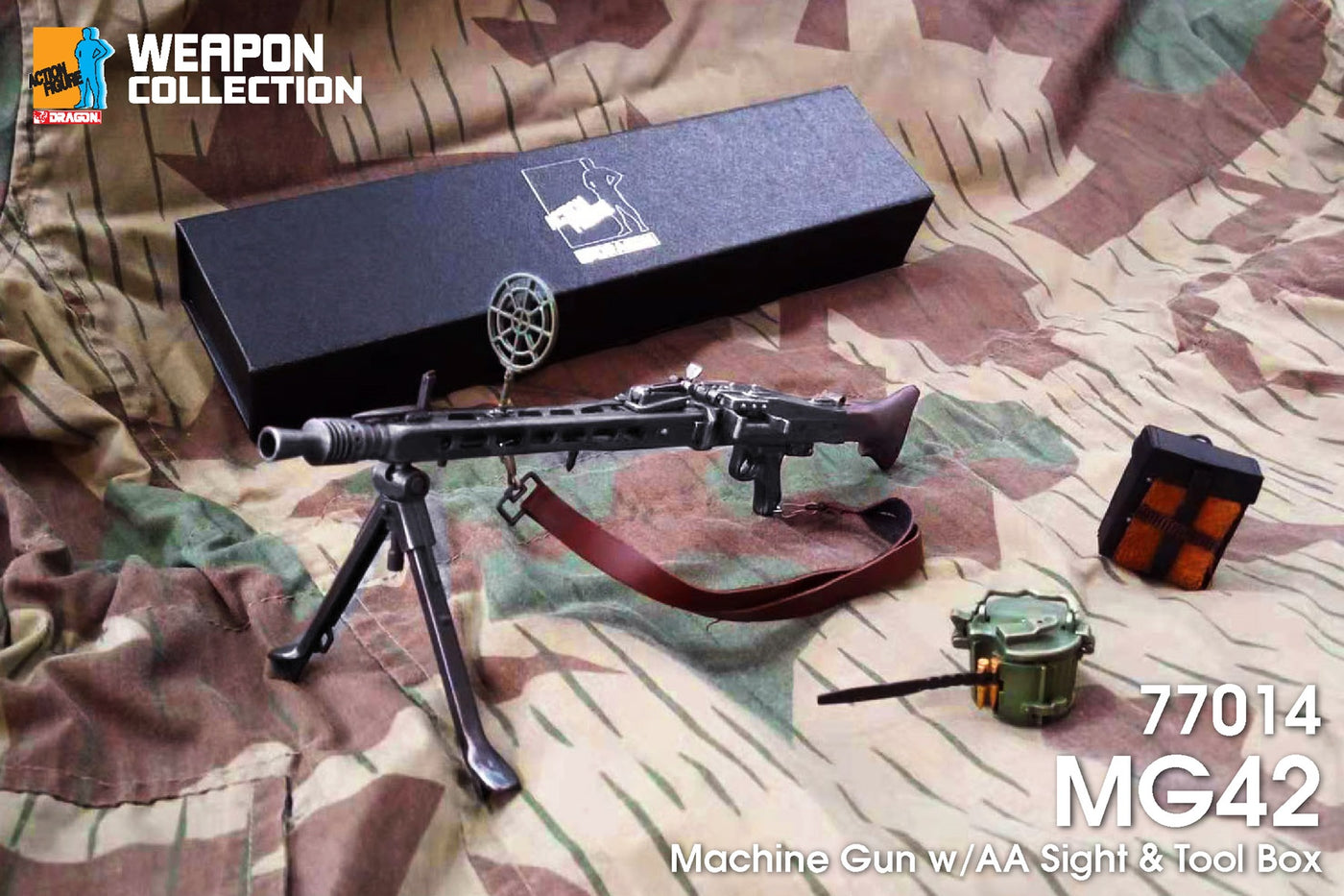 Dragon 1/6 Weapon Collection - MG 42 Machine Gun w/AA Sight & Tool Box –  Cyber Hobby