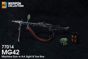 Dragon 1/6 Weapon Collection - MG 42 Machine Gun w/AA Sight & Tool Box