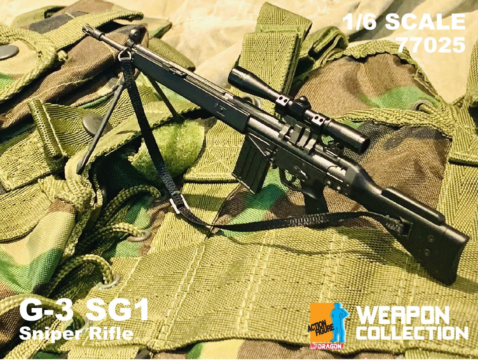 Dragon 1/6 Weapon Collection : G-3 SG1 Sniper Rifle – Cyber Hobby