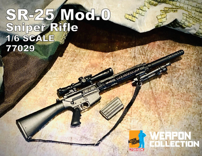 Dragon 1/6 Weapon Collection: SR-25 Mod.0 Sniper Rifle