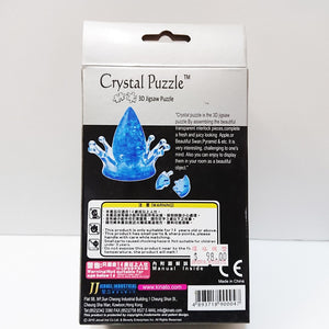 Crystal Puzzle 3D Jigsaw Puzzle - Water Crown (43 pieces)