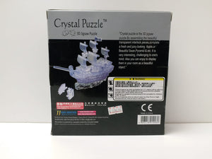 Crystal Puzzle 3D Jigsaw Puzzle - Pirate Ship (101 pieces)