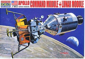 1/96 Apollo Command Module + Lunar Module