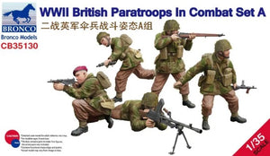 1/35 WWII British Paratroops In Combat Set A