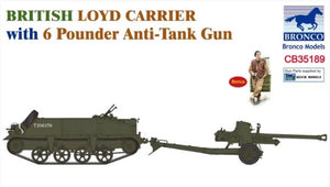 1/35 British Loyd Carrier with 6 Pounder Anti-Tank Gun