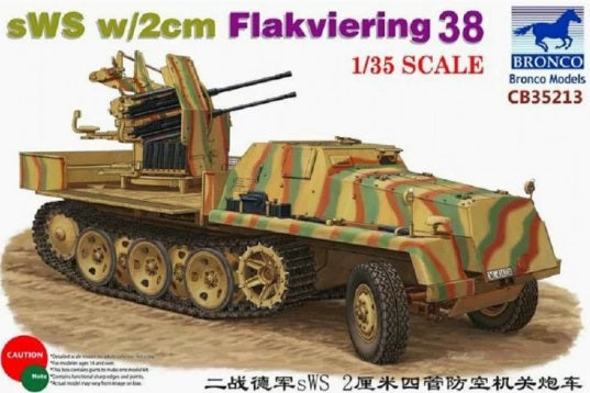 1/35 sWS w/2 cm Flakvierling 38