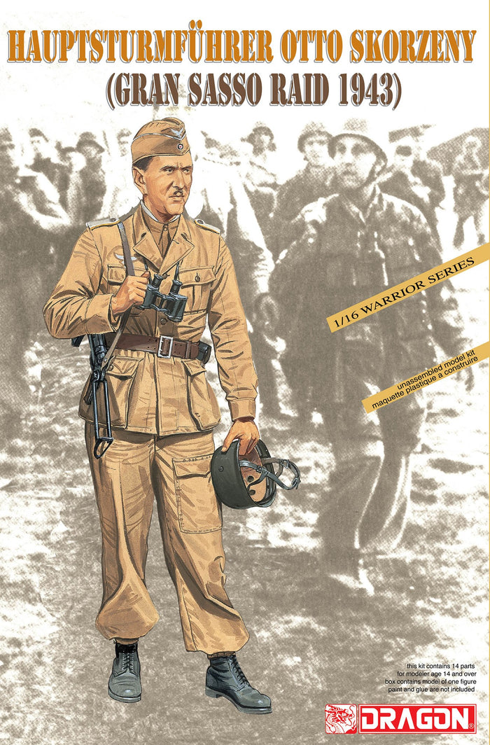 1/16 SS Hauptsturmfuhrer Otto Skorzeny (Gran Sasso Raid 1943)