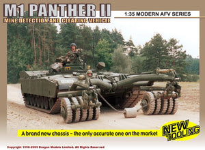 1/35 M1 Panther II Mine Detection & Clearing Vehicle