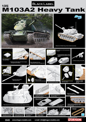 1/35 M103A2 Heavy Tank