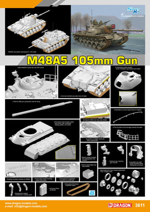1/35 M48A5 105mm Gun