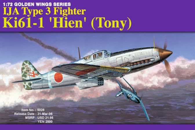 1/72 IJA Type 3 Fighter Ki61-1 'Hien' (Tony)