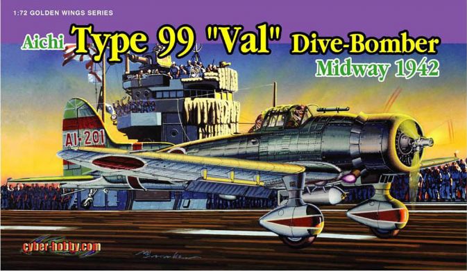 1/72 Aichi Type 99 "Val" Dive-Bomber, Midway 1942