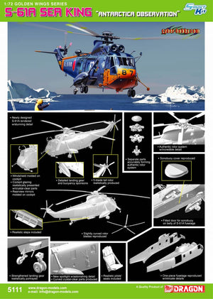 1/72 S-61A SeaKing "Antracticia Observation"