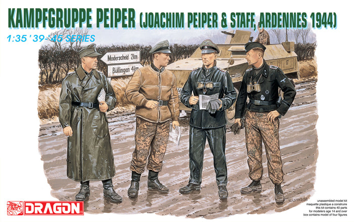 1/35 Kampfgruppe Peiper (Joachim Peiper & Staff, Adrennes 1944)