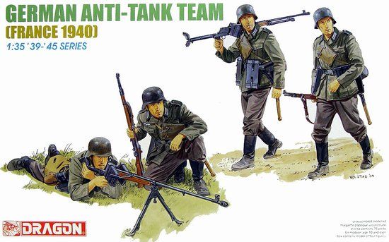 1/35 German Anti-Tank Team (France 1940)
