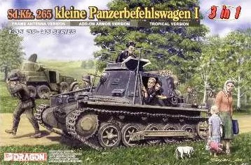 1/35 Sd.Kfz. 265 kleine Panzerbefehlswagen I (3 in 1)
