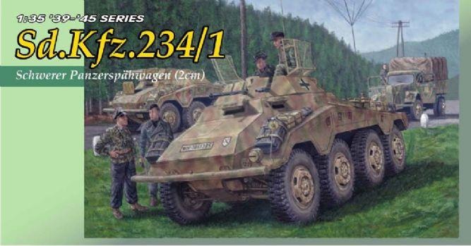 1/35 Sd.Kfz.234/1 Schwerer Panzerspähwagen (2cm)