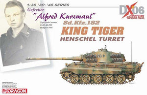1/35 Kingtiger Henschel Turret, 2/s.Pz.Abt.503, Budapest 1944, Gefreiter "Alfred Kurzmaul"