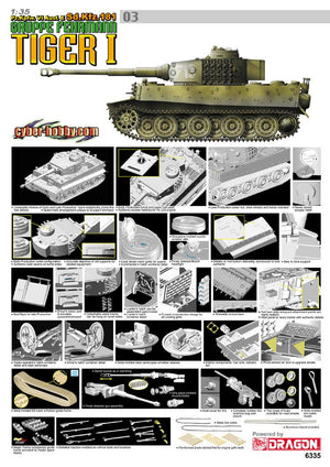 1/35 Pz.Kpfw. VI Ausf.E Sd.Kfz.181 Gruppe Fehrmann Tiger I
