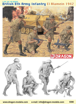 1/35 British 8th Army Infantry (El Alamein 1942)