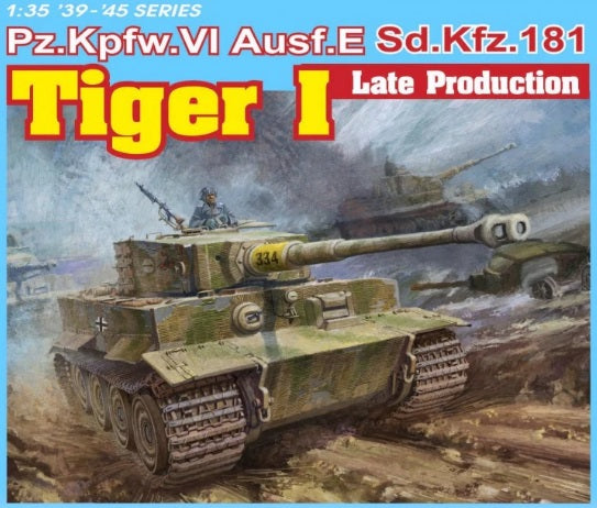 1/35 Pz.Kpfw.VI Tiger I Ausf. E Sd.Kfz. 181 Late Production (3 in 1)
