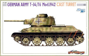 1/35 German Army T-34/76 Mod.1942 Cast Turret