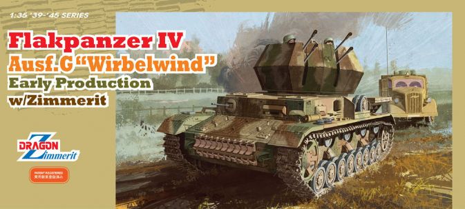 1/35 Flakpanzer IV Ausf.G "Wirbelwind" Early Production w/Zimmerit
