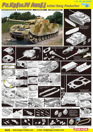 1/35 Pz.Kpfw.IV Ausf.J Initial/Early Production