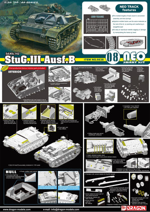 1/35 StuG.III Ausf.B (Neo Smart Kit 08)