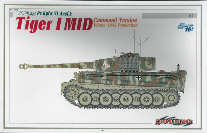 1/35 Tiger I Mid Command Version, Winter 1943 Production