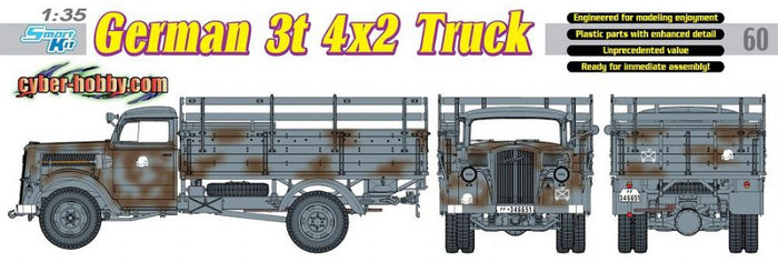 1/35 German 3t 4x2 Truck