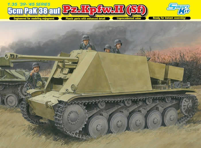 1/35 5cm PaK 38 auf Pz.Kpfw.II (Sf)