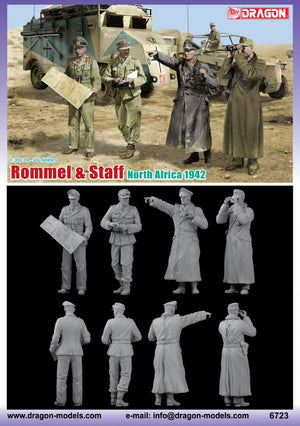1/35 Rommel & Staff, North Africa 1942