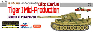 1/35 Sd.Kfz.181 Pz.Kpfw.VI Ausf.E, Otto Carius, Tiger I Mid-Production, Battle of Malinovka