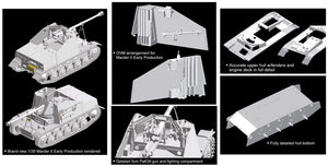 1/35 Panzerjäger II für Pak 40/2, Sd.Kfz.131 Marder II Early Production