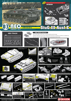 1/35 StuG.III Ausf.E (Neo Smart Kit 03)