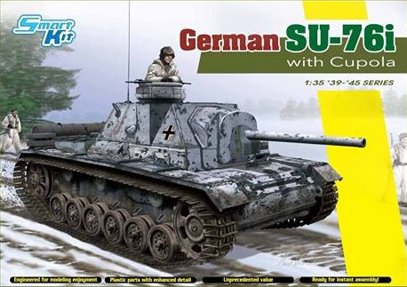 1/35 German SU-76i with Cupola