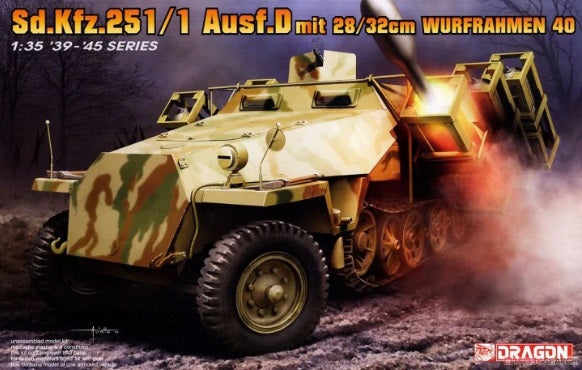 1/35 Sd.Kfz.251/1 Ausf.D mit 28/32cm Wurfrahmen 40