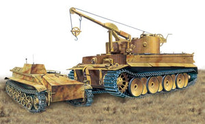 1/35 "Bergepanzer Tiger I" mit Borgward IV Ausf.A Heavy Demolition Charge Vehicle