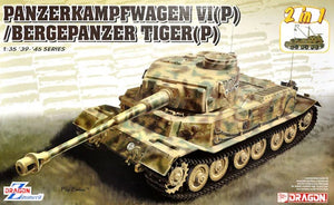 1/35 Panzerkampfwagen VI(P) / Bergepanzer Tiger(P) - (2 in 1)