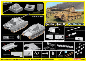 1/35 Sd.Kfz.171 Panther Ausf.D & Pantherturm