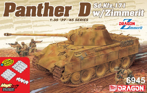 1/35 Sd.Kfz.171 Panther Ausf.D w/Zimmerit (2 in 1) (Bonus Version)