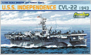 1/700 U.S.S. Independence CVL-22 1943