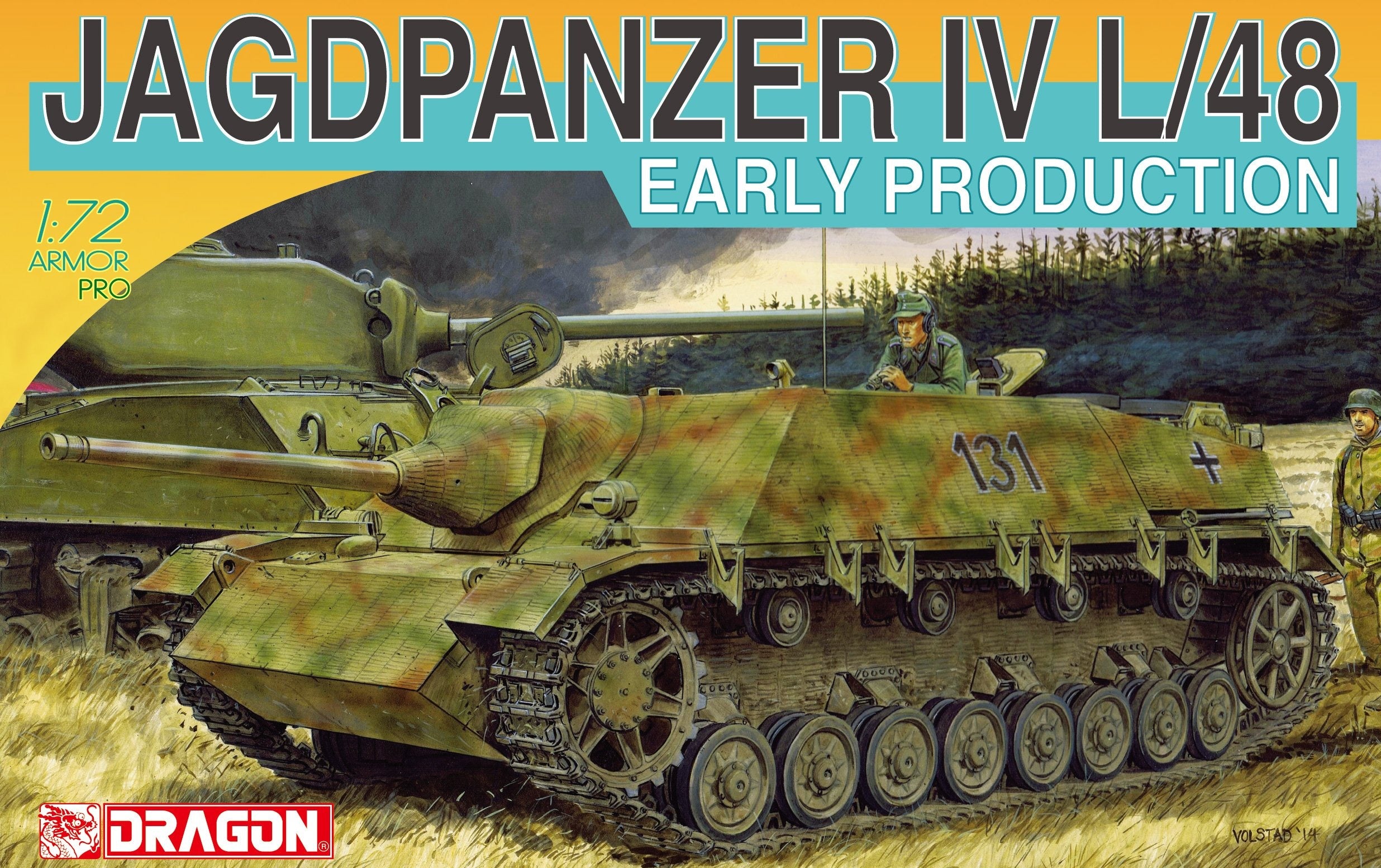 1/72 Jagdpanzer IV L/48 Early Production – Cyber Hobby